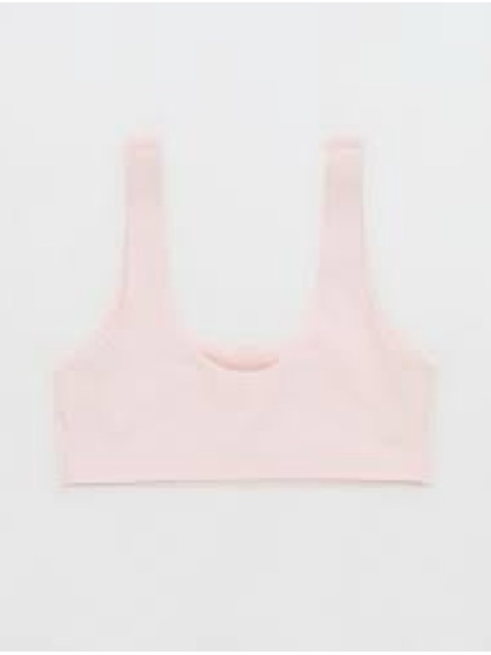 aerie SMOOTHEZ Scoop Bralette in Pale Pink M